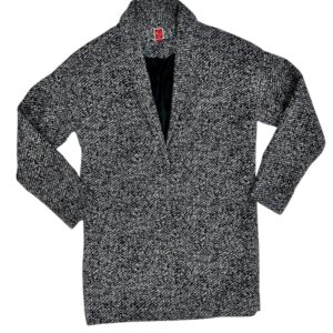 Manteau Miss Captain gris chiné femme -Taille 1-seconde main en parfait état- friperie en ligne pas cher