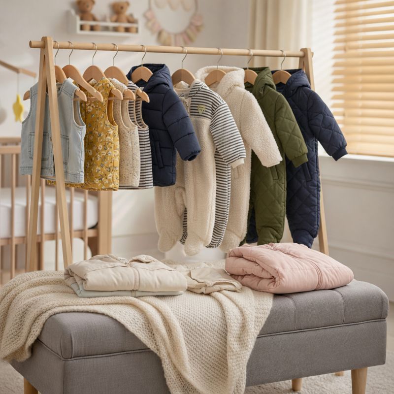Vestes, manteaux et combinaisons pilote bébé d’occasion pour affronter le froid, de 0 à 24 mois