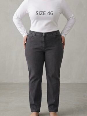 Pantalon droit gris Raphaela by Brax femme taille 46