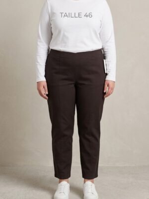 Pantalon marron T46 vue de face