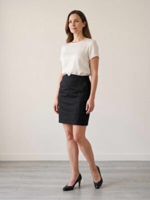 jupe courte Mim noire occasion