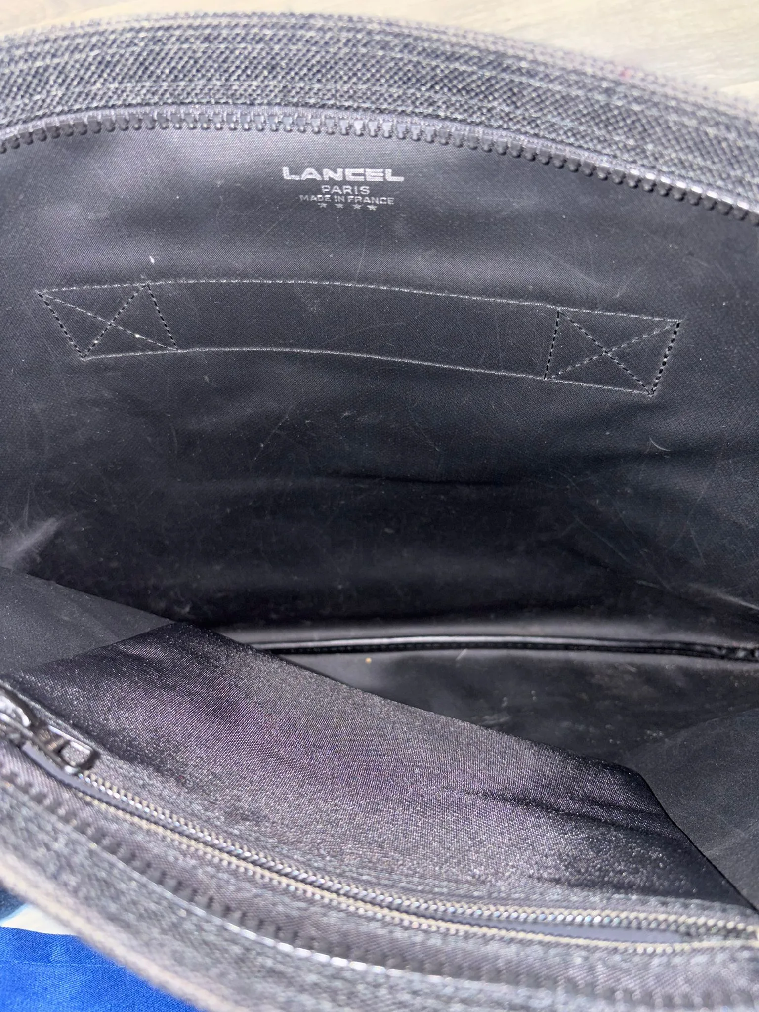 porte documents lancel noir lancel paris porte