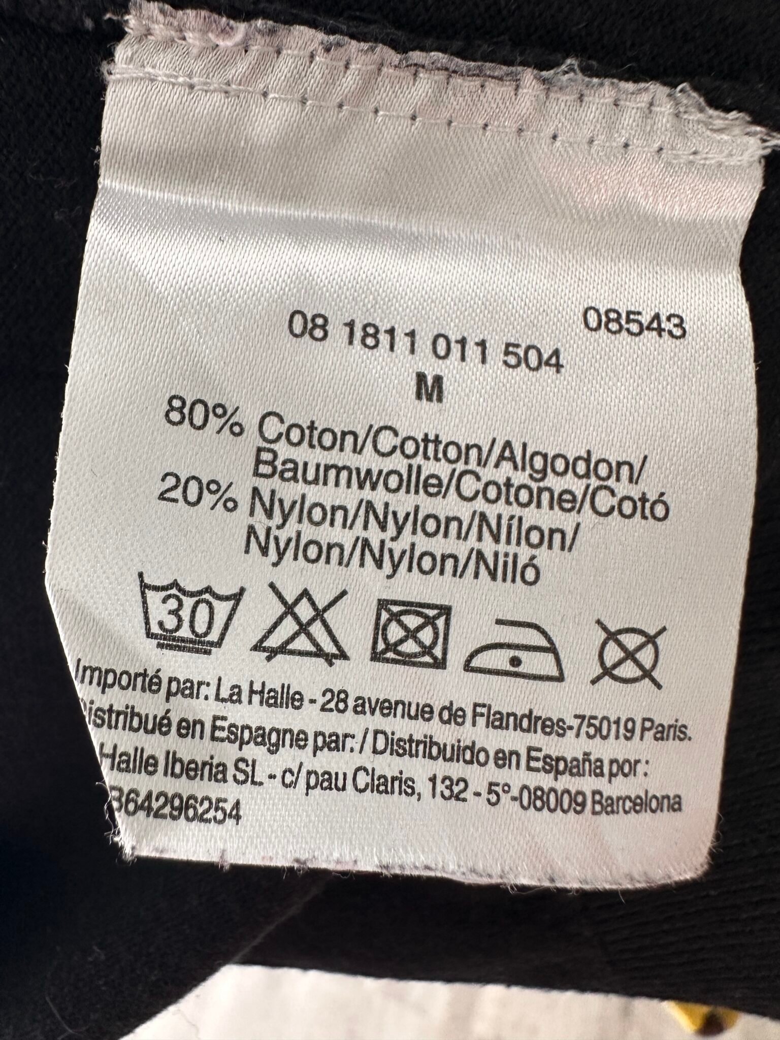 Pull col V Cargo - Taille M – Image 4