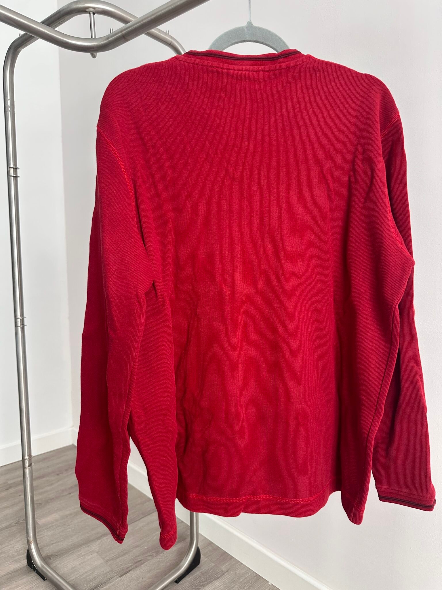 Pull col V rouge Celio - Taille L – Image 3