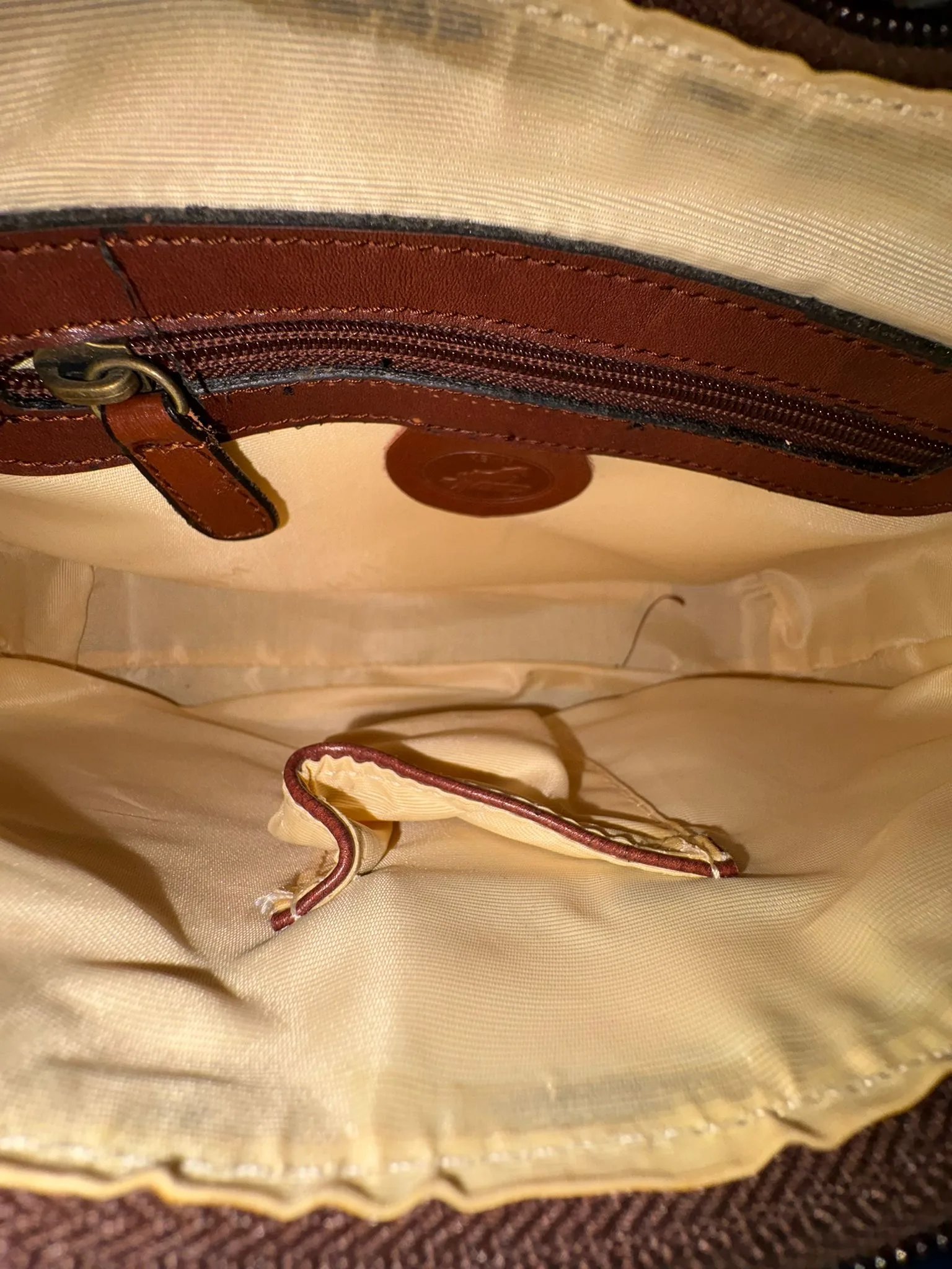 sac baguette kevim marron porte