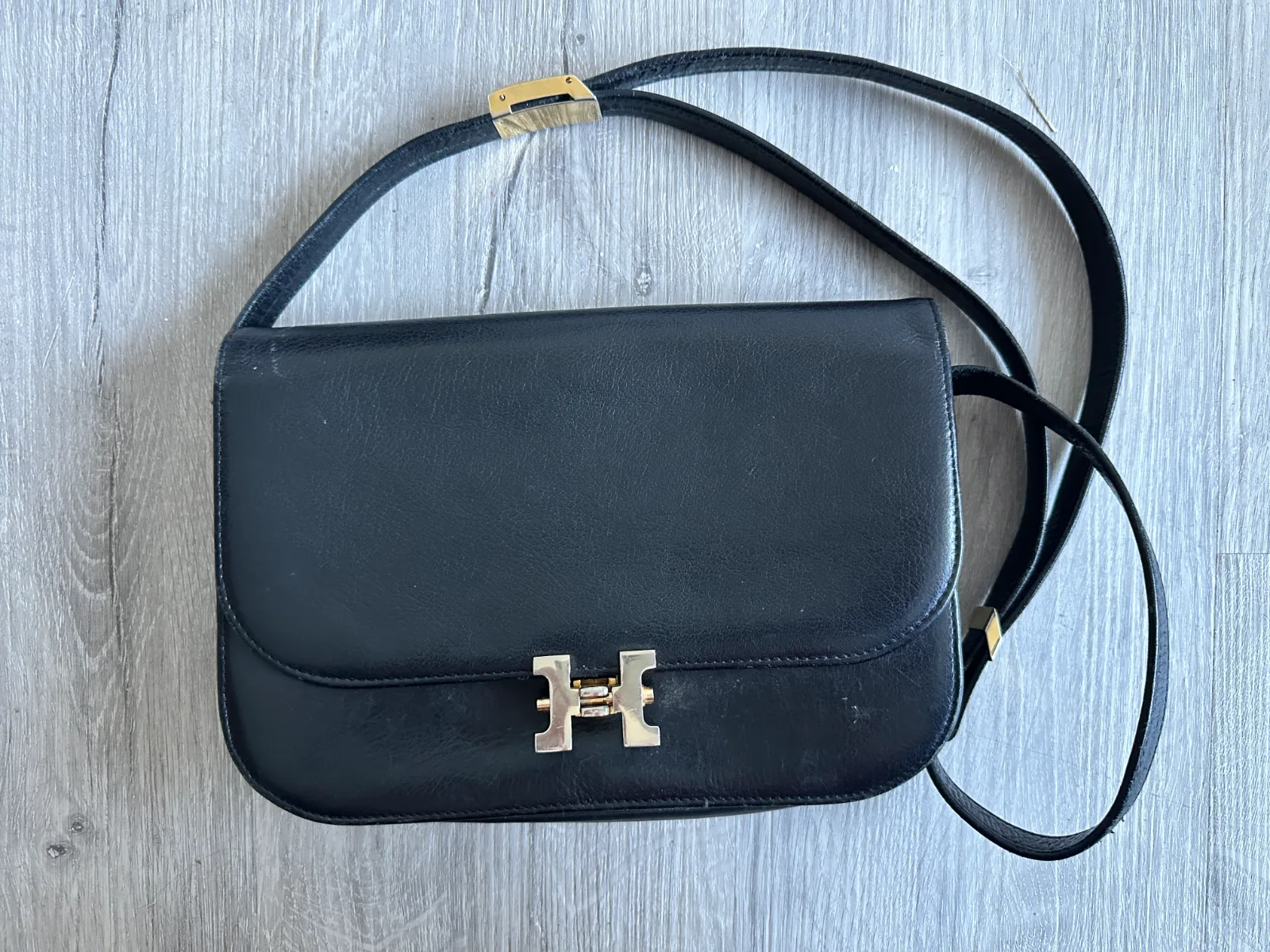 sac bandouliere pourchet noir pourchet paris face