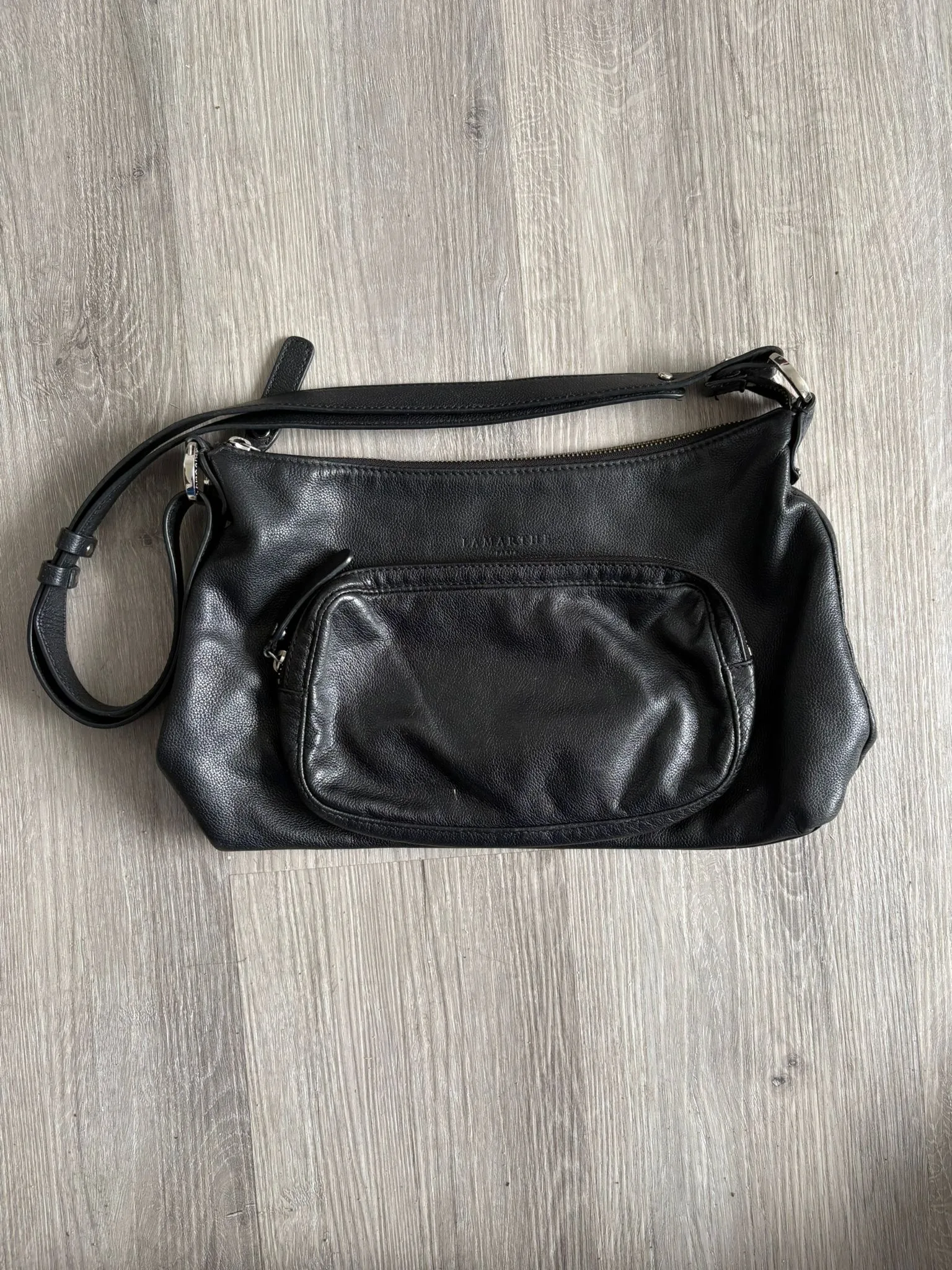 sac hobo lamarthe noir lamarthe paris dos