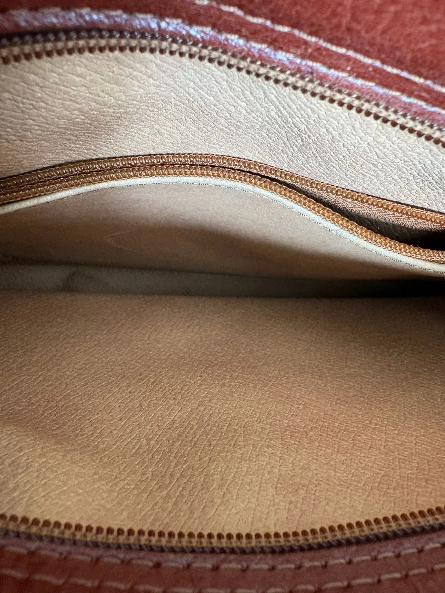 sacoche francinel cognac marron francinel paris porte