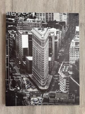 Tableau photo de New York avec le Flatiron Building en noir et blanc