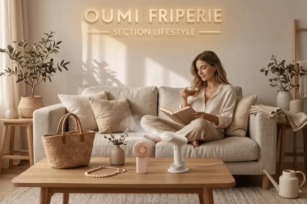 Oumi friperie categorie lifestyle