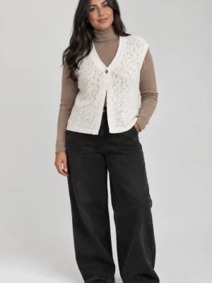 gilet sans manche blanc occasion